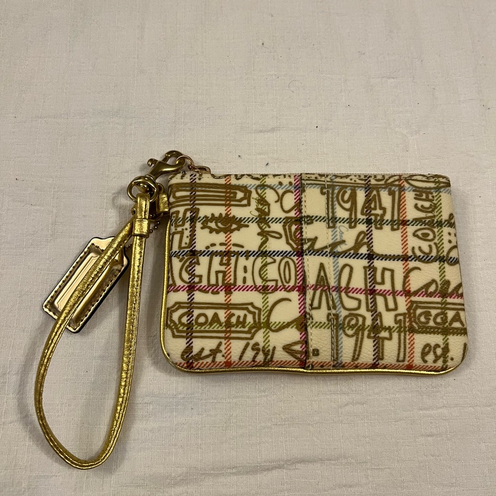 Coach wristlet.